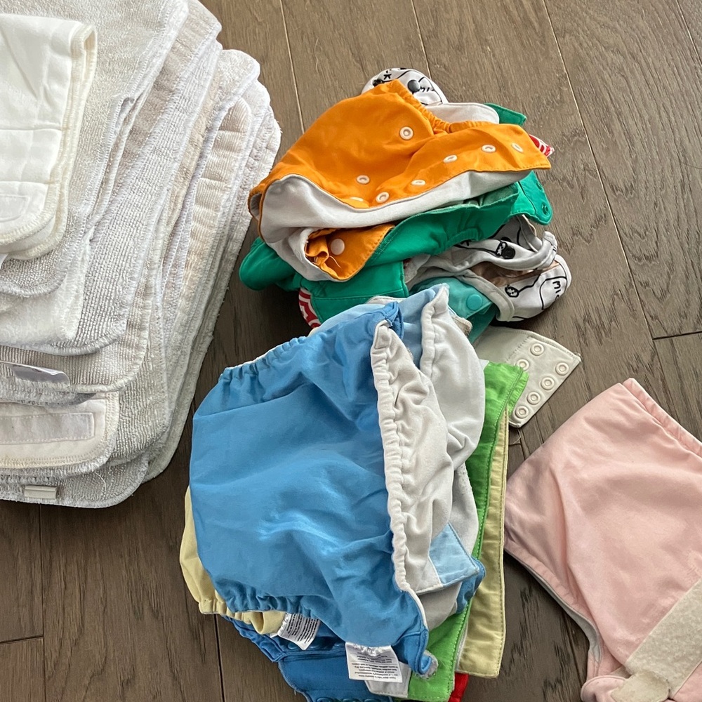 Colorful BumGenius Cloth Diaper Bundle
